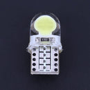 10pcs 12V T10 W5W Bulb White LED Lamp COB Silicone Shell Car Turn Side Lamp