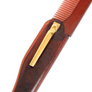 Foldable Hair Comb Women Hairdressing Men Moustache Beard Comb (Brown) Newly