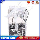 White Love Super Big Diamond Ring Keychain For Your Lover Romantic Gift