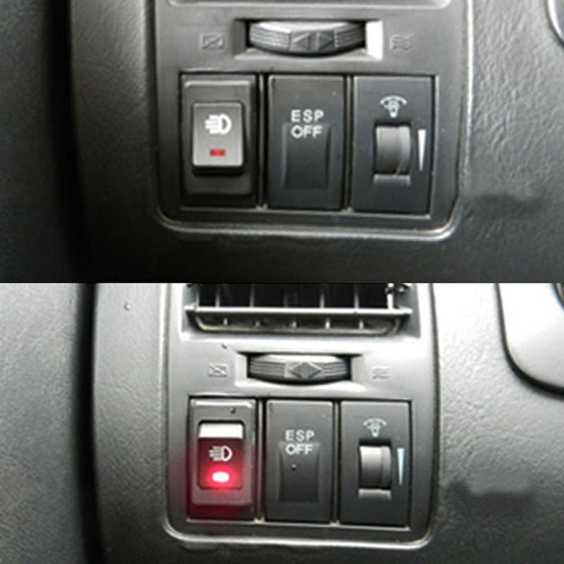Work Light Switch 4-Pins On/Off 12V 35A LED Indicator Driving Fog Lamp