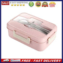 Microwave Lunch Containers Box with Compartments Bento Food Storage for Office