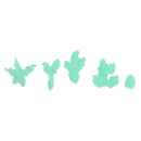 Newzeroin Metal Punching Stencil Embossing Stencil for Punching Molds DIY Scrapbook Alb