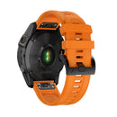 #A Silicone Strap for Garmin Fenix 7/6 Pro/5 Sport Watch Bracelet Watchband 22
