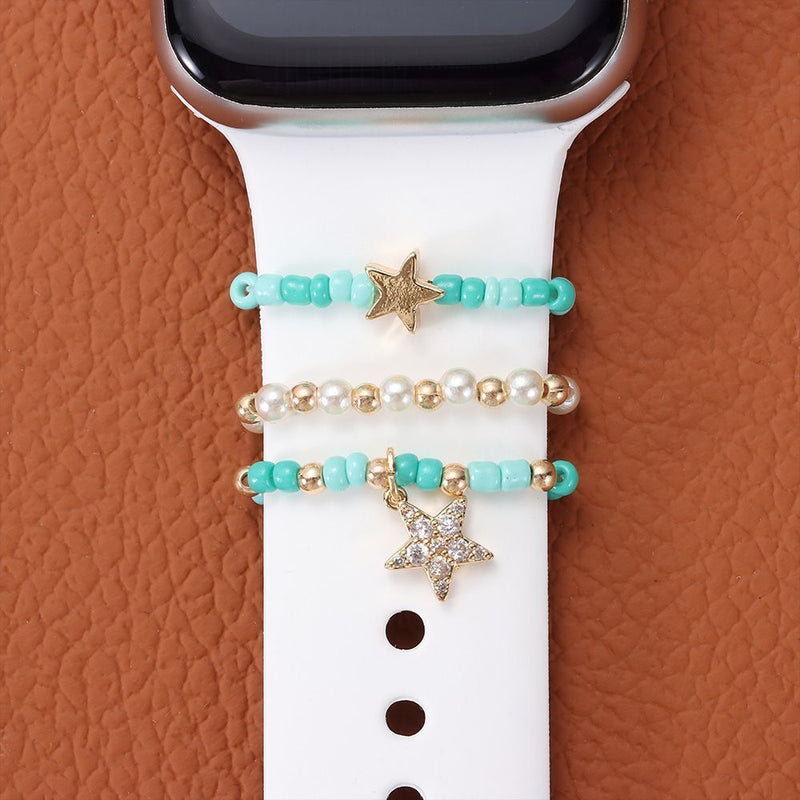 Diamond Wristbelt Charms Watch Band Ornament Strap Accessories Decorative Ring