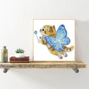 5D DIY Part Special Shaped Drill Diamond Painting Cat Art Decor (YX286)