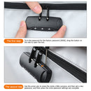 Fireproof Document Bag - Waterproof Safe Money Bag with Combination Lock Newly