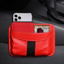 PU Leather Car Seat Storage Bag Pouch Phone Pocket UK Space-saving H2W0