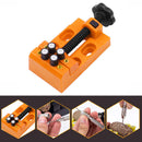 Walnut Watch Carve Bench Clamp Parallel Sculpture Craft Fix Plier (Orange) Newly