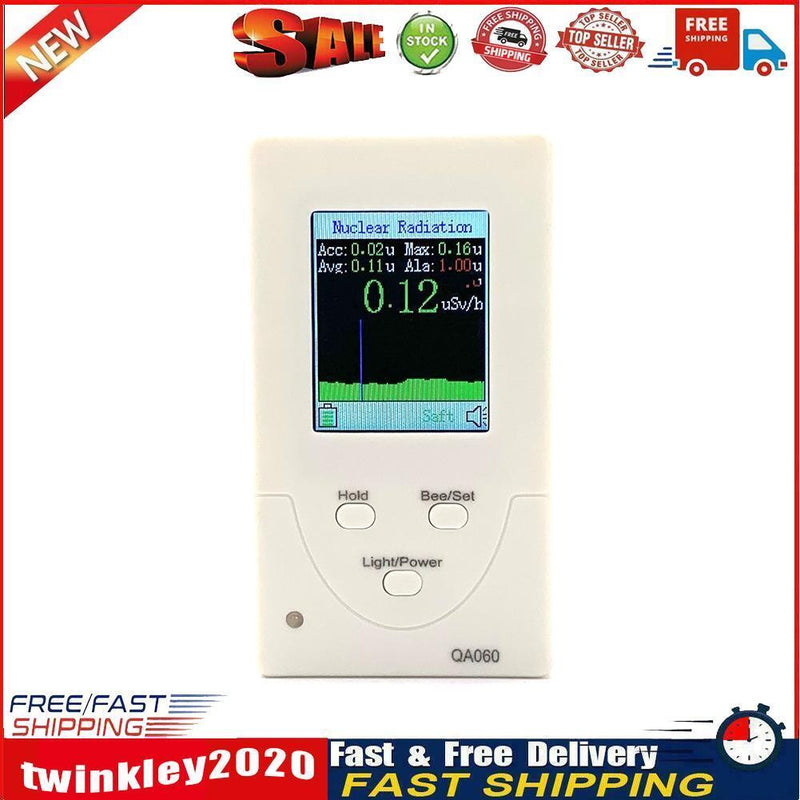 Nuclear Radiation Geiger Counter Beta Gamma X-Rays Iodine 131 Tester Meter Newly