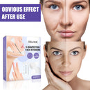 Invisible V-Shaped Thin Face Rubber Stickers Lift Fast Chin Glue