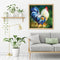 Acrylic Oil Painting By Numbers Rooster Handmade Digital Picture Home Wall Decor