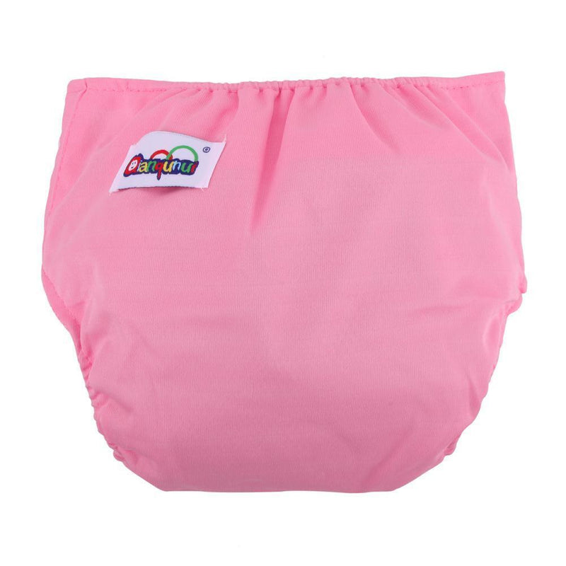 Reusable Infant Diapers Grid Soft Covers Washable Size Adjustable Newly