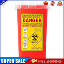 Sharps Container Bin Tattoo Medical Biohazard Piercing Needle Collect Box