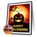 Handmade Harvest Pumpkin 5D DIY Full Round Drill Drawing Kit Diamond Painting