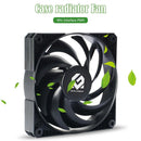 PHANTEKS MG 120/140mm PC Case Cooler Fan 4Pin PWM Heatsink for Computer Chassis