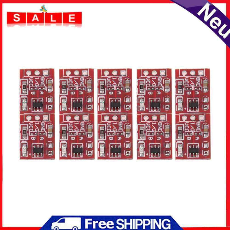 10pcs 2.5-5.5V Capacitive Touch Switch Button Self-Lock Module for Single Channel Reko