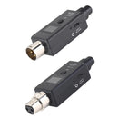 1Pair Micphone Wireless System UHF DSP Transmitter Receiver for Dynamic Mic