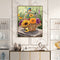 Flower Basket Bird Oil Paint By Numbers Kit DIY Home Decoration Gift Wall Art