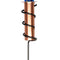 Spiral Rain Gauge Copper Rain Meter for Outdoor Garden Rain Gauge Float Measure