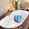 2pcsInflatable Cushion Tub Anti-Hemorrhoids Inflatable Seat Bath Pad (Blue)