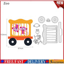 One Set DIY Zoo Metal Cutting Dies Scrapbook Emboss Stencils(MS253)-200959.