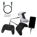 USB Charging Data Cable Controller Charger Line for NS Switch Pro/PS5/XBOX