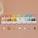 Box Dispenser Organiser Weekly Candy Container Daily Pill Box Medicine Tablet