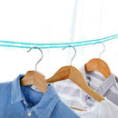 Nylon Hanging Rope Drying Rope Clothes Hangers 5M Retractable Line Clothes Q0W0