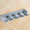 Wall Mounted Mop Brush Broom Hanger Storage Rack Kitchen Organizer(4 Racks)