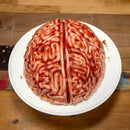 Large Brain Silicone Mold For Cake Chocolate Pan Bake Scary Halloween S1T6 E6B4