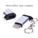 Metal USB 3.1 Type-C Male Connector to Micro USB 2.0 5Pin Female Data Adapt