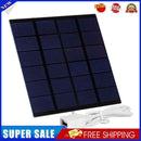 1.5W 6V USB Solar Panel Polysilicon Portable DIY Solar Charger Generator*2