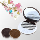 Office Use Makeup Tool Chocolate Pocket Mirror Mirror with Comb Cookie Shaped