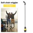 Fishing Alarms Swing Sling Chain Carp Fish Pole Bite Indicator (Yellow) Newly