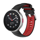 Silicone Strap for Polar Vantage V2 Watch Band Replacement (Black Red) Newly