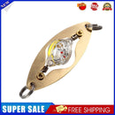 LED Fish Lamp Deep Underwater Eye Shape Fishing Bait Pesca Tackle (Blue)