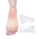 1 Pair Toe Separator Bunion Splint Hallux Valgus Overlapping Orthosis Prote