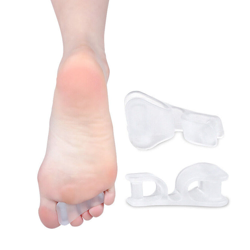 1 Pair Toe Separator Bunion Splint Hallux Valgus Overlapping Orthosis Prote