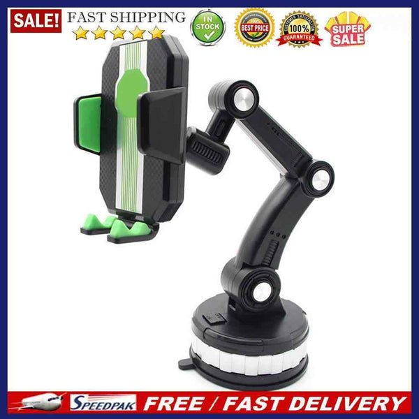 Suction Cup Center Console Phone Holder Windscreen Adjustable Smartphone Bracket