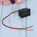 0.36inch LED Digital Voltmeter DC 4.5-30V Two Line Volt Meter(Green)