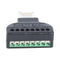 RJ45 Ethernet Male Plug to 8-Pin AV Screw Connector Adapter for CCTV Digital DVR
