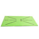 Golf Swing Training Mat Batting Direction Mark Pad Practice Equipment (5mm)