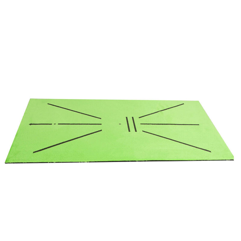 Golf Swing Training Mat Batting Direction Mark Pad Practice Equipment (5mm)