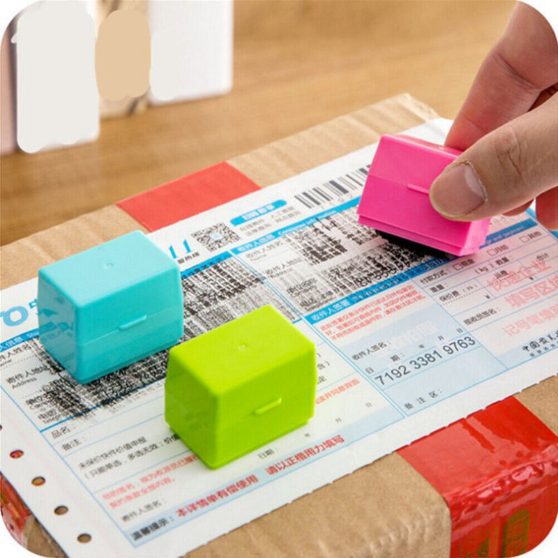 Messy Code Identity Privacy Information Coverage Privacy Roller Stamp