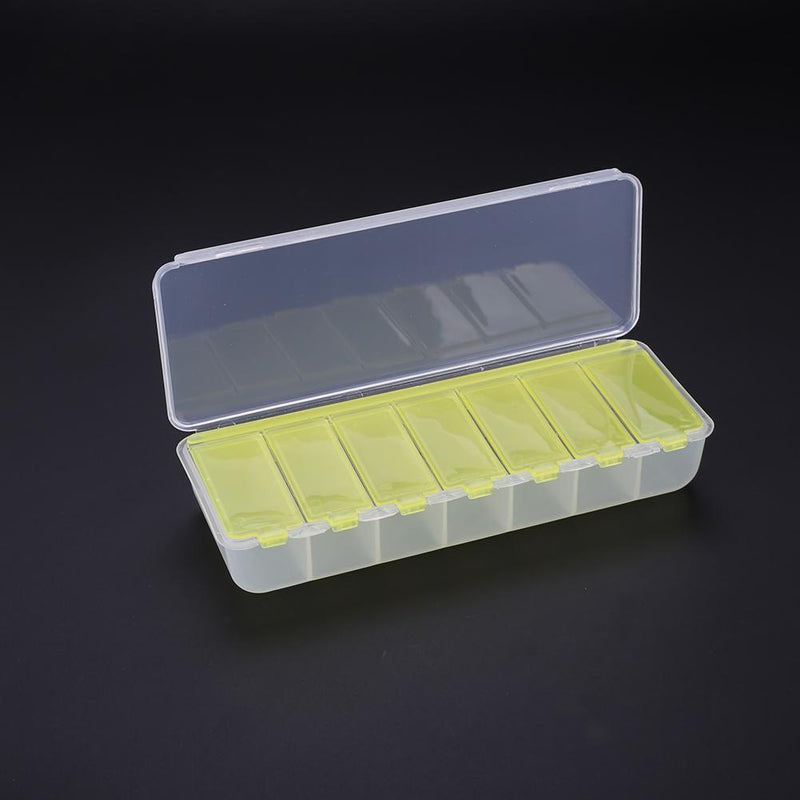 7 Days Weekly Pill Case Medicine Dispenser Organizer Pill Box Splitters
