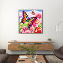 #A Partial Special-shaped Diamond Painting Kits Flowers Plants Mosaic Wall Pic