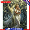Elf Girl Frameless Picture Oil Paint By Numbers Hand Painted Picture for Home