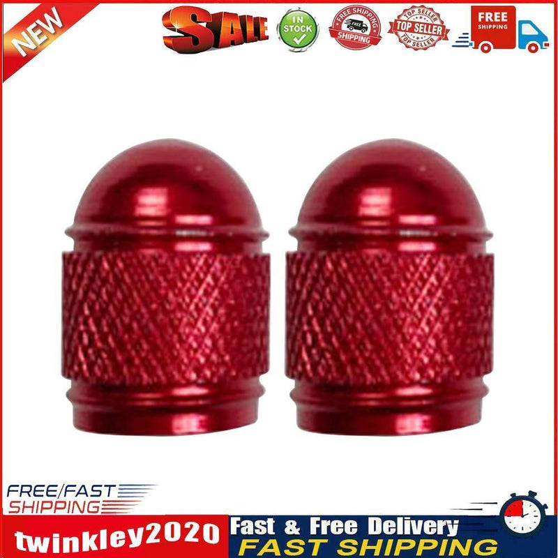 2pcs Electric Scooter Valve Stem Cap Dust-proof Cover for M365 Pro (Red) Newly