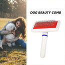Stainless Steel Needle Comb for Dog Hair Remover Brush Pets Beauty Grooming Tool