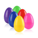 10 Pcs Plastic Easter Eggs Open Gacha Eggshell Color Random